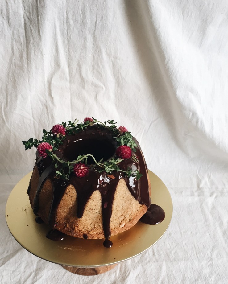 Earl Grey Milk Tea with Orange Dark Chocolate Glaze